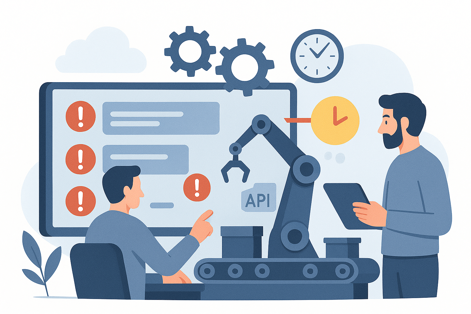 Automatisierung in OFORK mit Vorlagen, API-Import und Formularprozessen